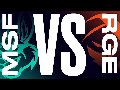 MSF vs. RGE - Playoffs Round 1 | LEC Spring Split | Misfits Gaming vs. Rogue | Game 4 (2022)