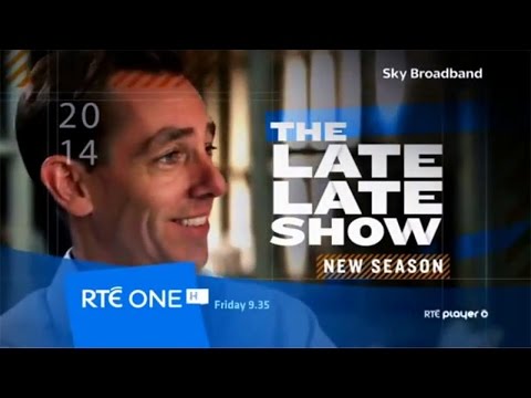 The Late Late Show Returns Friday 5th September 9:35pm