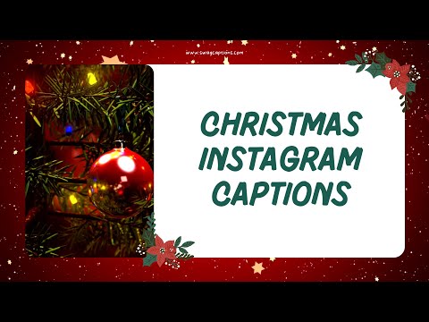 Christmas Instagram Captions | Christmas Caption Ideas | Christmas Wishes, Quotes and Sayings