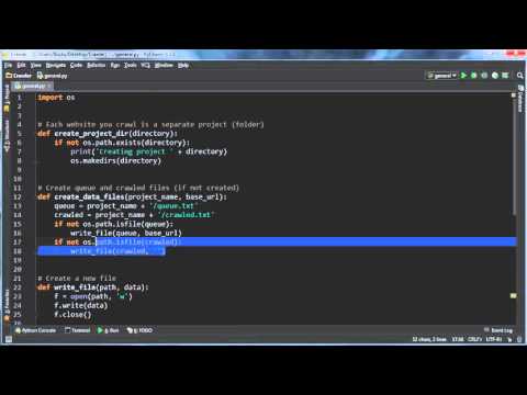Python Web Crawler Tutorial 4 Speeding Up the Crawler