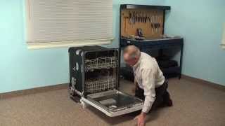 Dishwasher Repair - Replacing the Detergent Dispenser (Whirlpool Part # W10195172)