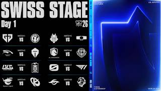 [中文] Swiss Stage Day 1 | WORLDS 2026