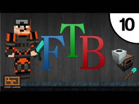 FTB - #10 - RedPower, Bags and Sulfur, ft. BoxerGaming [MineCraft]