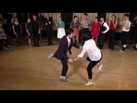 Fast Tempo Part of Lindy Hop Advanced Final Jam at Sultans of Swing 2014