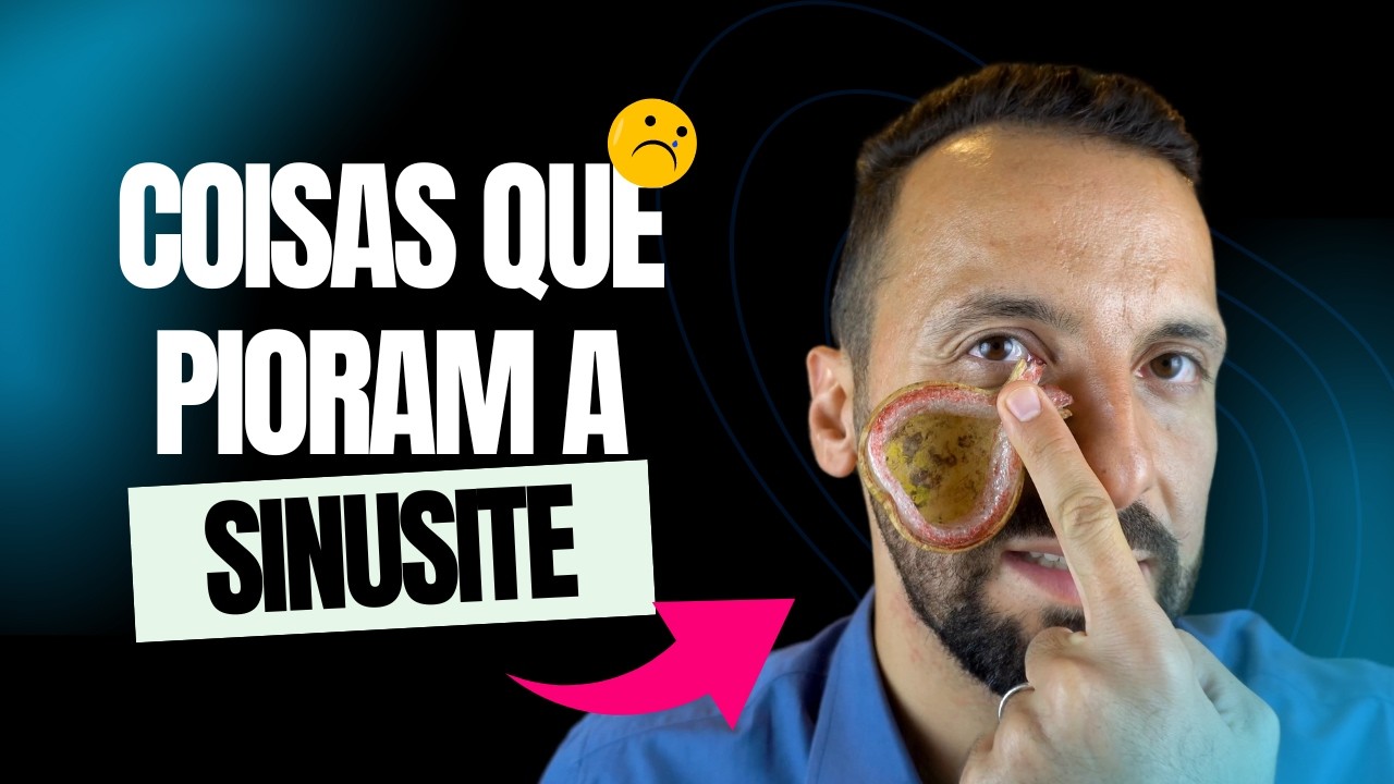 Os Erros que Pioram a Sinusite e Como Evitá-los! Dicas Essenciais