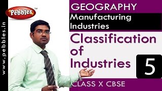 Classification of Industries| Manufacturing Industries | Geography | CBSE Class 10 Social Sciences