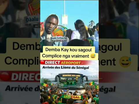 Les supporters du Sénégal au arbitre d'hier le match 😂