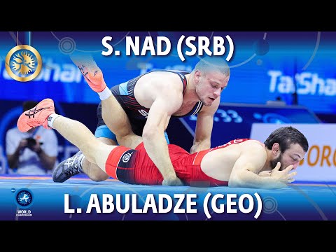Sebastian Nad (SRB) vs Leri Abuladze (GEO) - Final // World Championships 2022 // 63kg