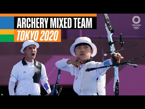 🏹 Archery Mixed Team Gold Medal | Tokyo Replays