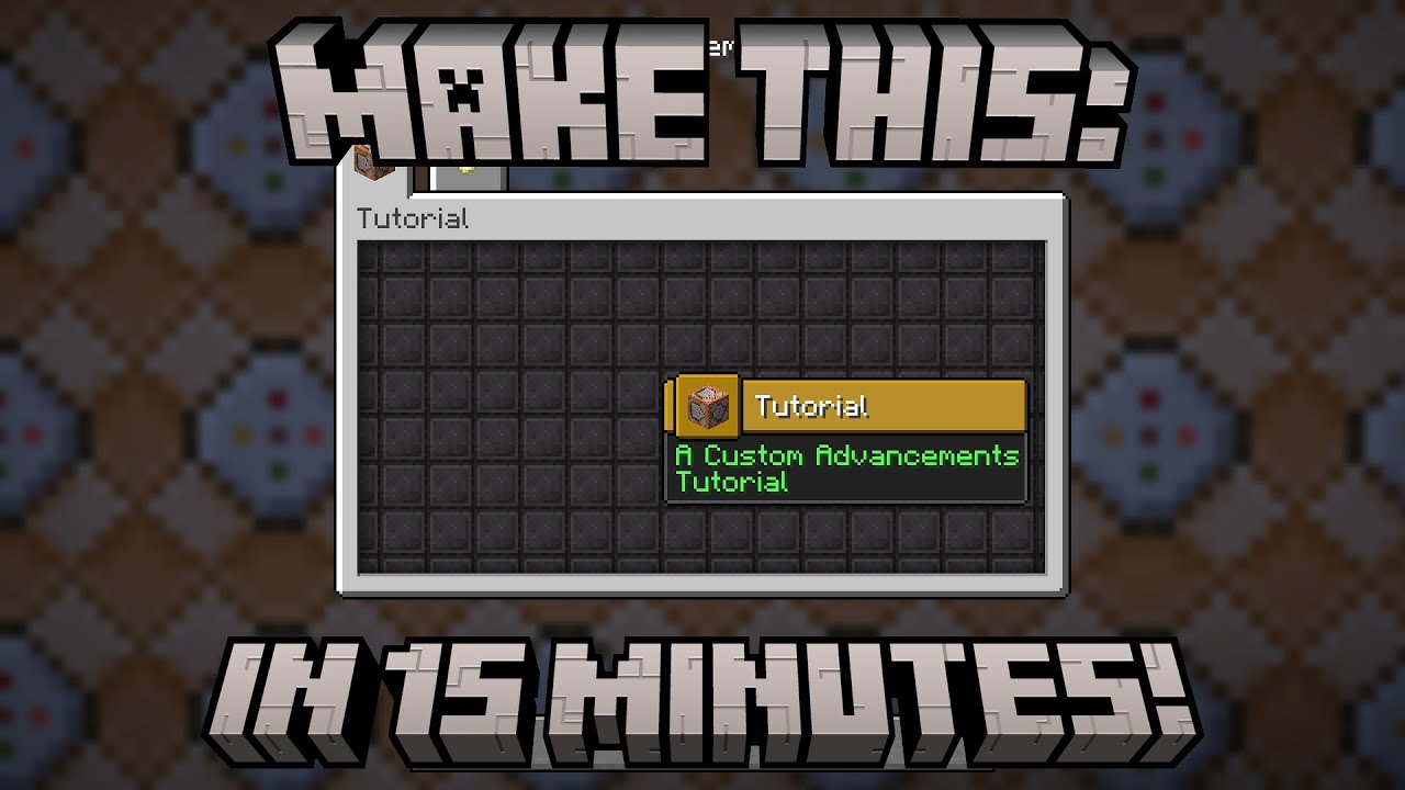 How To Make Custom Advancements In Minecraft 1.21.4 | Minecraft Datapack Tutorial