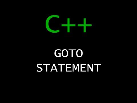 C Programming Tutorial 27 GoTo Statement