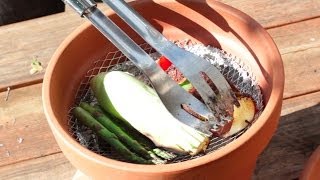Improvised Terracotta Grill. Become a BBQ Champion!