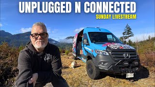 Parked On a Mountain Ridge. SUNDAY LIVE CHAT