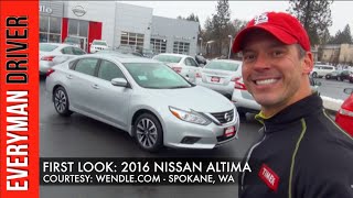 First Look: 2016 Nissan Altima on Everyman Driver