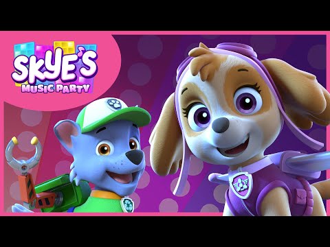 Moonlight Magic - Skye's Music Party - PAW Patrol Music Cartoons for Kids