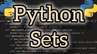 Download the video "Mastering Sets in Python FAST"