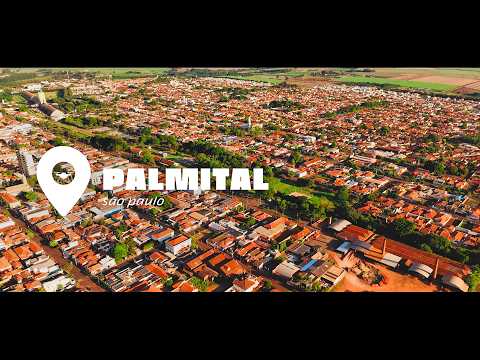 Veja Palmital/SP do alto
