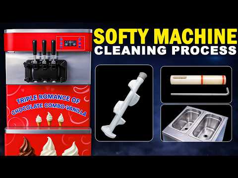 Ice Cream Machine Cleaning Process | Hygiene & Maintenance Guide