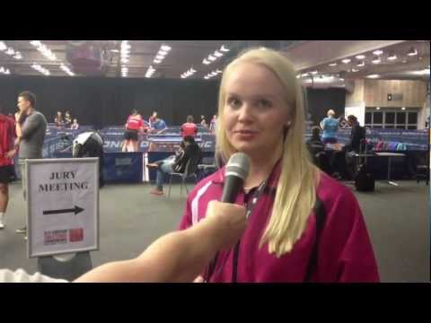 Bordtennis: Mie Jacobsen om Pernille Agerholm