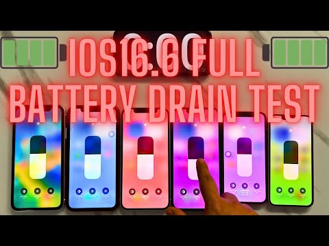 iOS16.6 iPhone XR vs 11 vs 12 vs 13 vs 12mini vs 13mini Full Battery Drain Test🔥