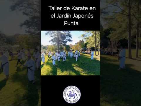 Taller de Karate en el Jardín Japonés Punta