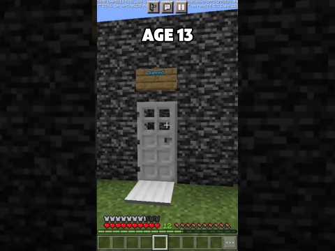 Hyper Gaming - How to Escape Minecraft Traps at Different Ages #shorts #minecraft #viral