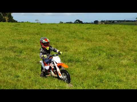 2020 KTM SX50 Mini - 6 Years Old - First Ride, Attempt 2