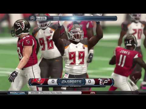 Madden 16 Connected Franchise  - Falcons VS Buccaneers