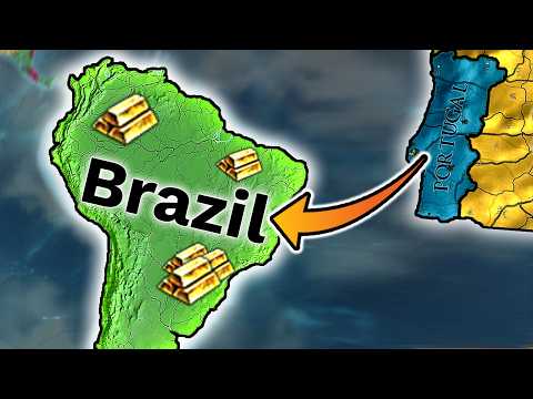 Why 'Flee to Brazil' is THE MOST FUN Portugal Strategy In EU4 1.37