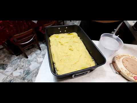 Pizza di polenta-Polenta Pizza-Pizza à la polenta-Polenta Pizza