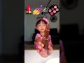 Cute Kid Eats Makeup Emoji
