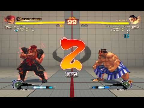 Ultra Street Fighter IV battle: Evil Ryu vs E. Honda