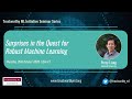 trustml seminar percy liang on surprises in the quest for robust machine learning