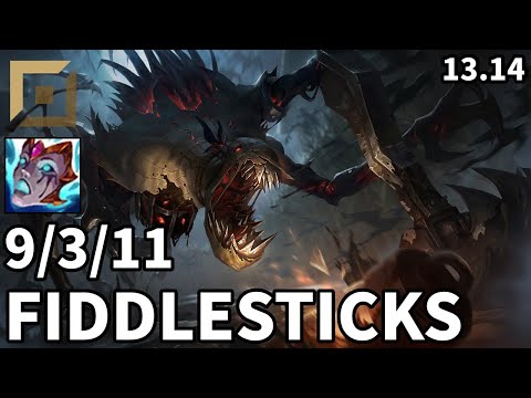Fiddlesticks Top vs Olaf - EUW Master | Patch 13.14