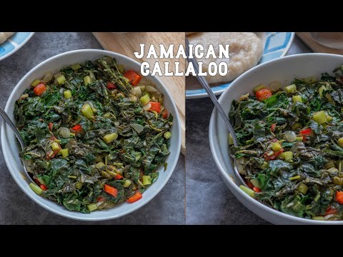 Jamaican Callaloo Recipe | How To Make Callaloo | That Girl Cooks Healthy