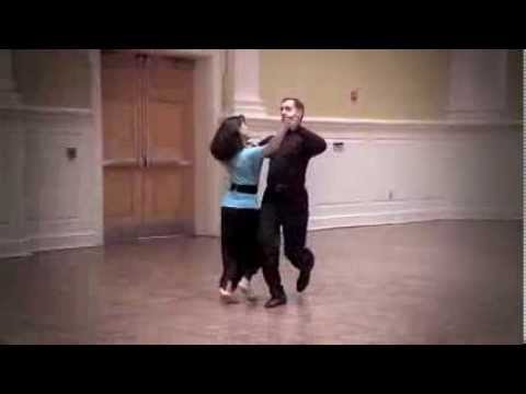 Dan Calloway's Gold Quickstep: Routine Demonstration