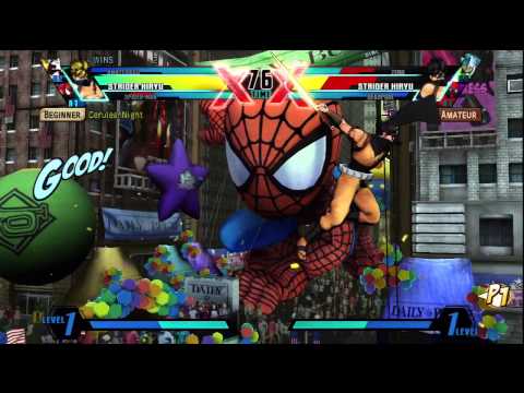 Ultimate Marvel vs Capcom 3 - PS3 -- Non-Ranked Matches 26 Part 1