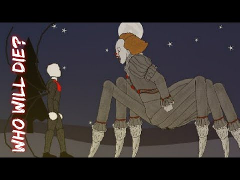 🔥IT Pennywise vs Slenderman🔥 [Part 1] drawing cartoons 2.!