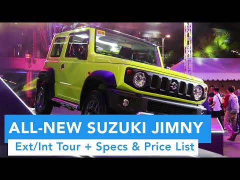 2019 All-New Suzuki Jimny Philippines Launch (Ext/Int Quick Tour and Pricing)
