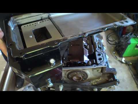 G48 LOJ LS Swap Oil Pan Install