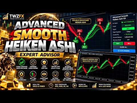 Video Advanced Smooth Heiken Ashi MT4
