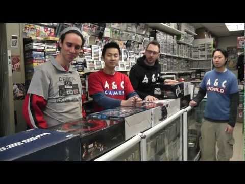 Arcade Joysticks at A & C Games with Jay from 3KB (A & C Vlog #7)
