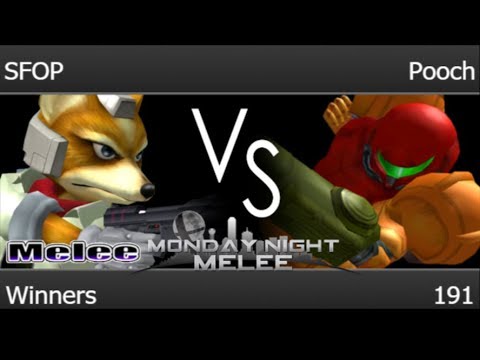 MNM 191 - SFOP (Fox) vs Pooch (Samus) Winners - Melee