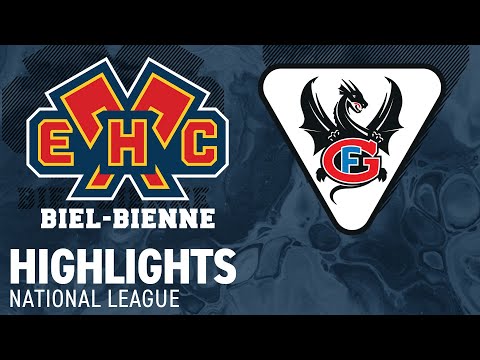Biel vs. Fribourg 4:5 - Highlights National League