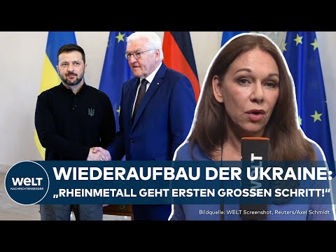 UKRAINE-KRIEG: Wiederaufbau-Konferenz in Berlin - Ukrainische Rüstungsindustrie soll gestärkt werden