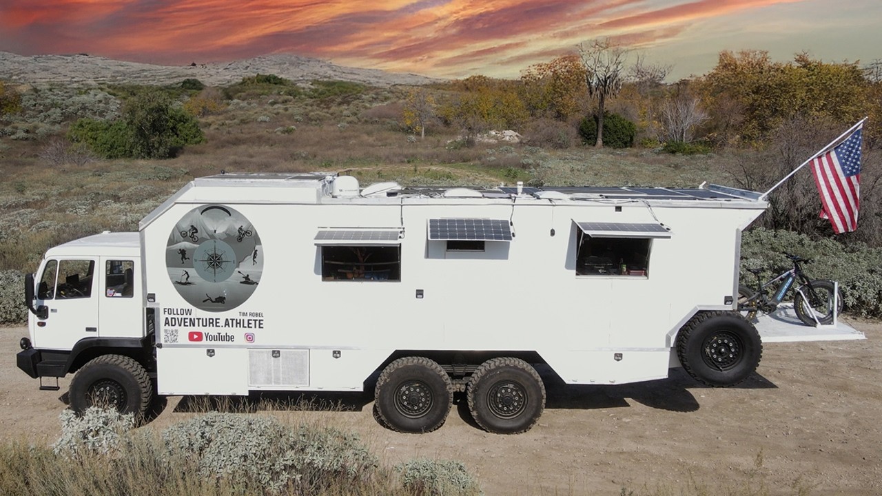 This Military 6x6 Is Fully Off-Grid-Ready RV That Took Two Years and ...