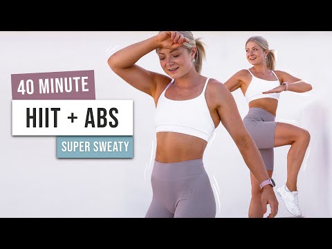 DAY 1: 40 MIN HIIT + ABS Workout - No Equipment, No Repeat - 7 DAY KILLER HIIT CHALLENGE