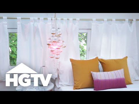 DIY Bauble Pendant Lamp | HGTV Happy | HGTV