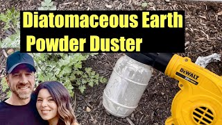 Qualirey Diatomaceous Earth Powder Duster Compatible with DeWalt 20V MAX Blower
