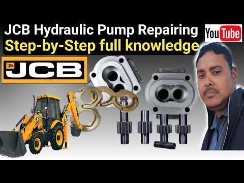 JCB Hydraulic Pump Repairing | Step-by-Step Guide | JCB Pump Repair Tips